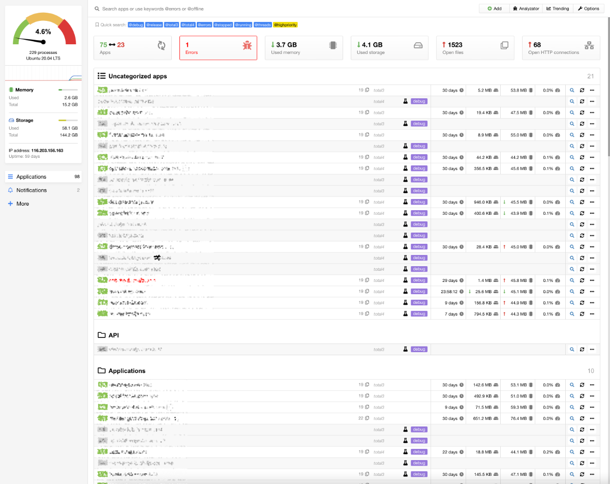 Total.js SuperAdmin